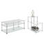 Beckett Glass Top Coffee Table