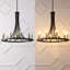 Lustre géométrique de style bougie-1036268489