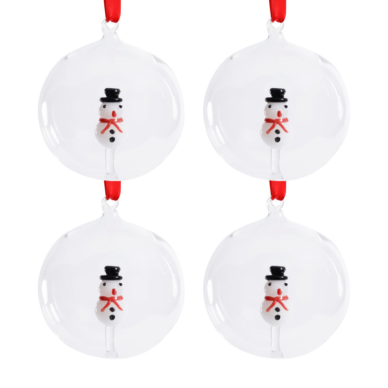 5" Glass Bauble