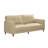 Novelle 81" Velvet Square Arm Convertible Sofa-853301348