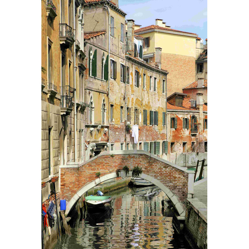 " Venice View II " by Golie Miamee Painting Print, 18" H x 12" W  
