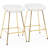 26" Counter Stool With Metal Frame-260469111