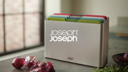 Buy Joseph Joseph 3 Piece Black Folio™ Slim Under-shelf Chopping