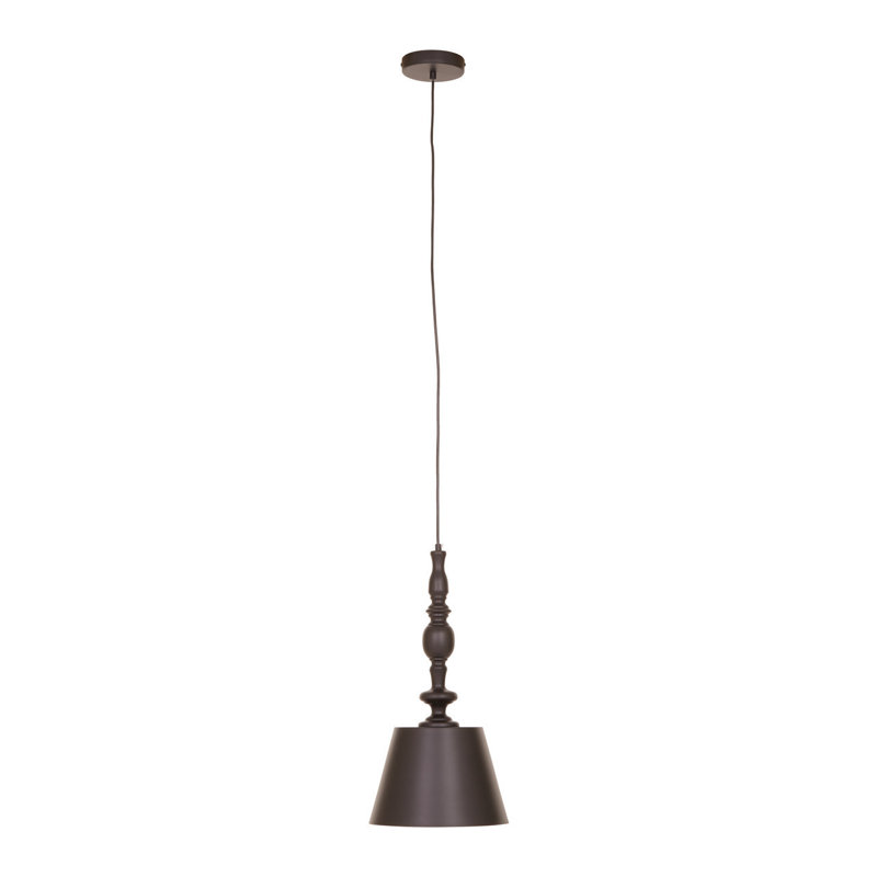 Zack 1 - Light Black Single Pendant