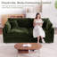 76" Chenille 2-seat Loveseat Sofa, Modern Deep Seat Living Room Couch With 4 Pillows-310679452