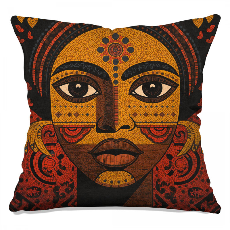 Coussins Mosaique, 20 po x 20 po