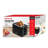 2-Slice Toaster with Wide Slots, 6 Browning Settings, and Crumb Tray, Black