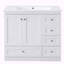 Ensemble de meuble-lavabo simple 36 po Meranda-1840581447