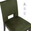 Chaise d'appoint rembourrée en polyester Regan Evan-794314955
