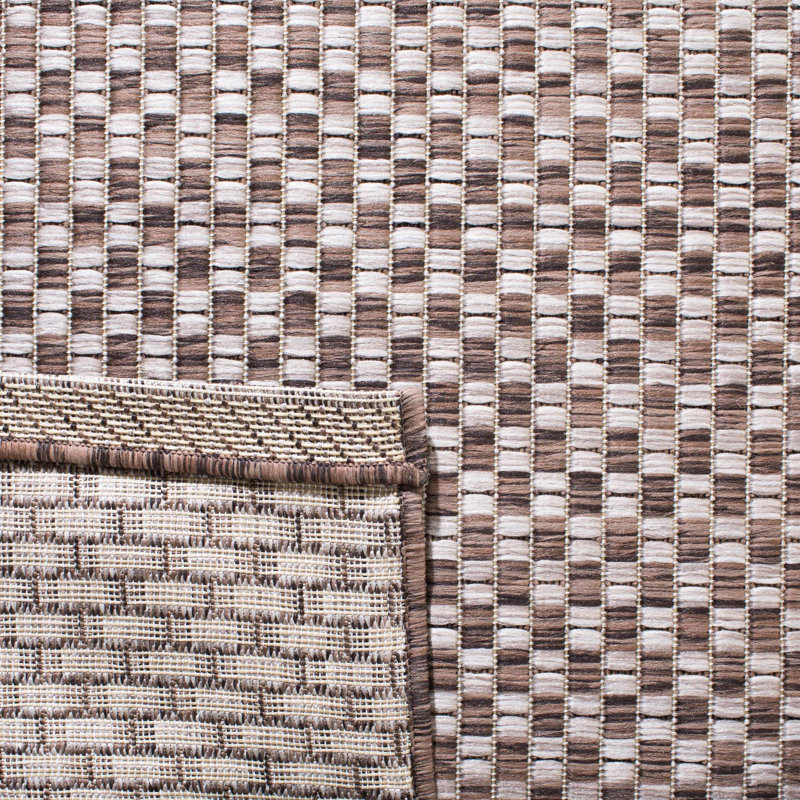Tapis d'intérieur / extérieur à carreaux Dirks Performance, Rectangle 2 pi 7 po x 5 pi