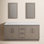 Kamila 72" Carrara Marble Double Bathroom Vanity