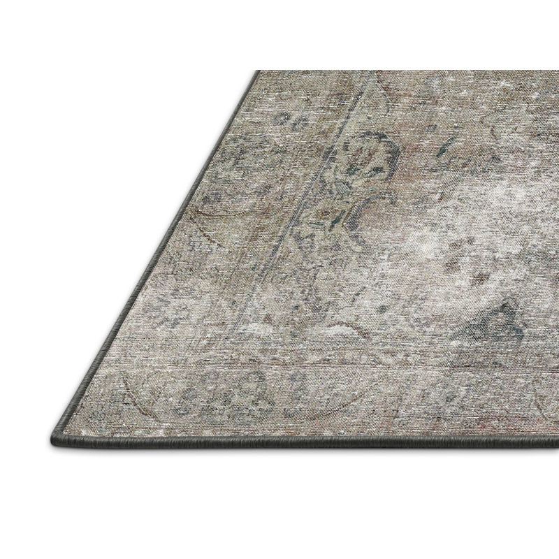 Shugart Wool Oriental Indoor Rug, Rectangle 5' x 8'