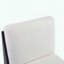 Ensemble de 2 chaises d'appoint Scott Living Moda - blanc - structure en bois massif noir-457912762-457912761