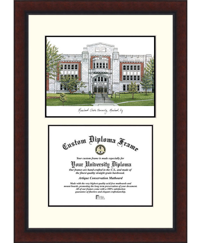 Cadre de diplôme de morehead state eagles legacy NCAA