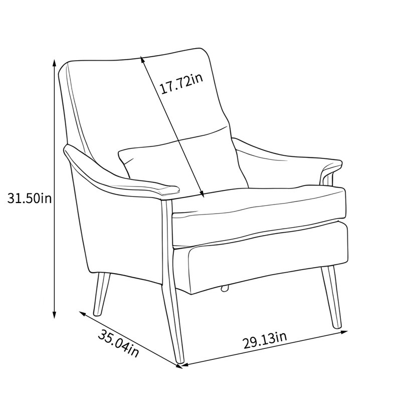 Fauteuil Vandrea, Noir, noir, noir, noir