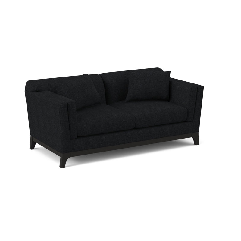 Zabriel Upholstered 65'' Sofa, Vibe Nocturnal Chenille