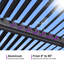 Pergola à persiennes mauve 11 pi x 18 pi avec lumières à DEL et panneau de commande pour terrasse-122897012