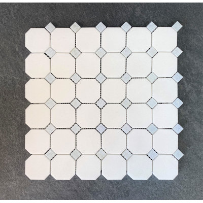 Carrelage en mosaïque Thassos