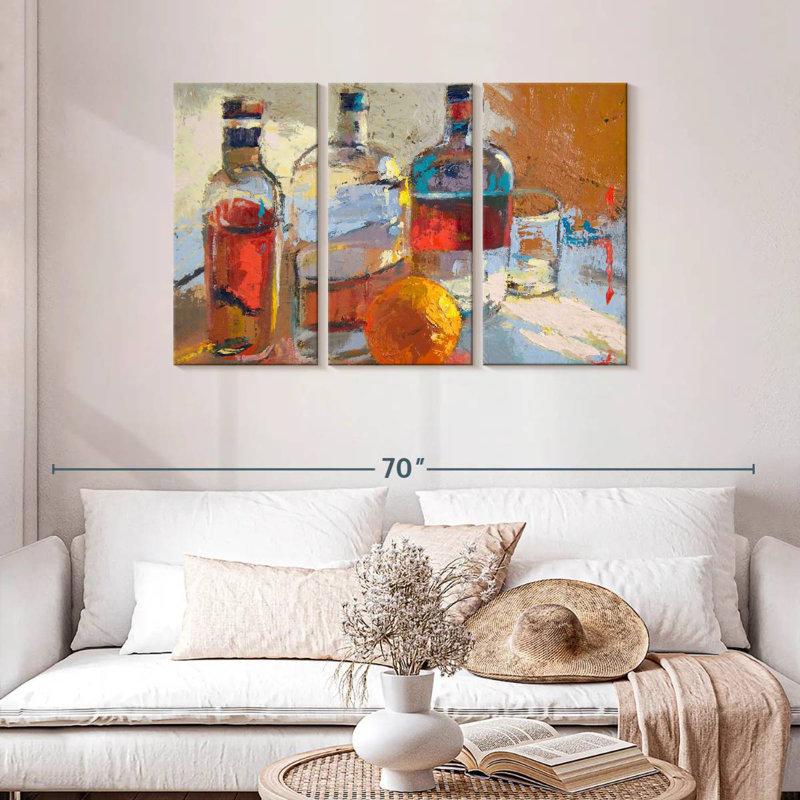 Yarlin Bourbon Lv¢Orange, 28" H x 45" W