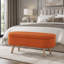 Banc de rangement avec repose-pieds ovale-1311898954