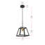 Luminaire suspendu géométrique 1 lumière New Haven-1733378194