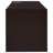Halston Cappuccino 3-Drawer Office Computer Desk