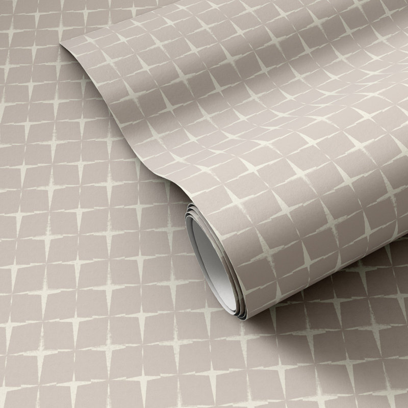 Blocking Wallpaper, 12"x8", Blocking Grey I