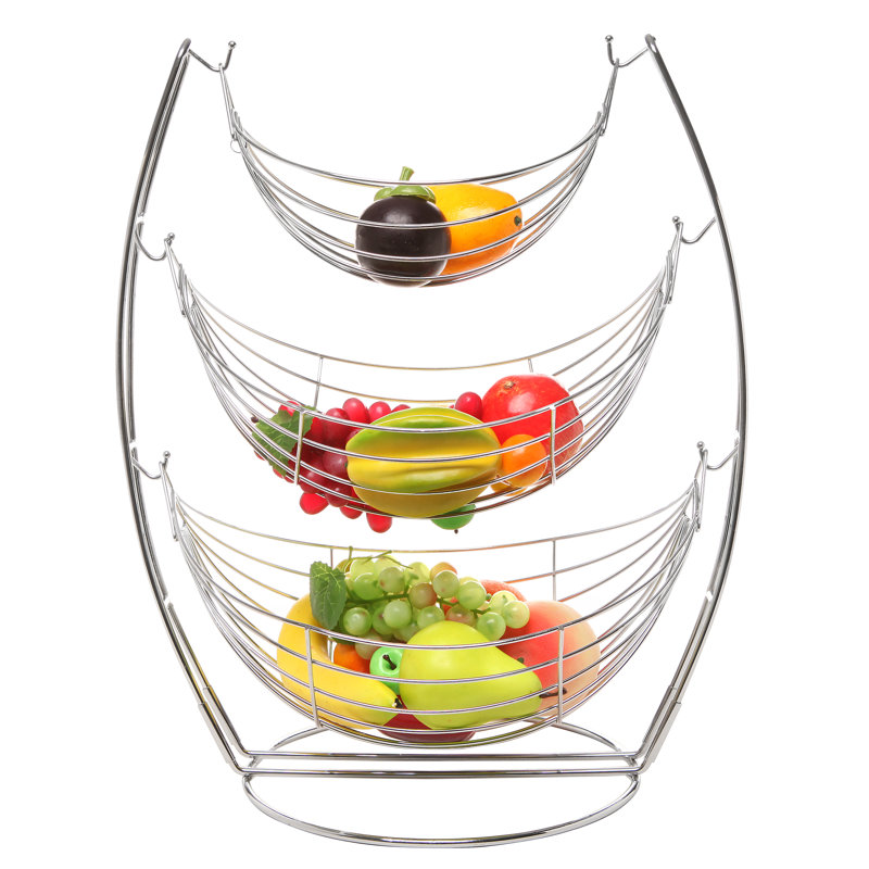 0.98 gallon Fruit Bowl, Silver