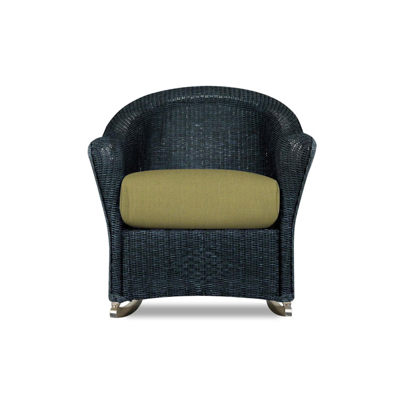 Reflections Outdoor Rocker Chair, Demo Stone, Denim Blue