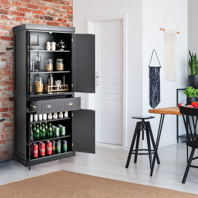 Albhie 76cm Sideboard, Black
