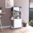 Versatile Kitchen Cart with Storage Cabinet and Mobile Wheels for Efficient Organization-1369940737