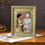 Cadre photo traditionnel 3 pièces 5 "x 7" doré antique pour décoration de chambre