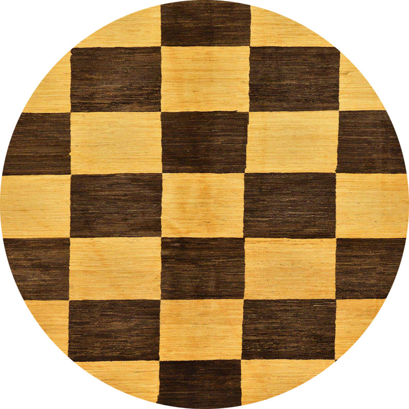 Tapis abstrait moderne 171, Rond 6 pi