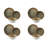 Demetra 12 Piece Ceramic Dinnerware Set - Service for 4