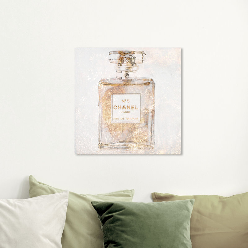 Parfum Glimmer - peinture sur toile, Toile tendue, H 24 po x l 24 po, Sans cadre
