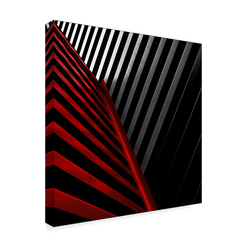 « silver red », reproduction de photo sur toile tendue, H 35 po x l 35 po x P 2 po