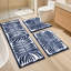 Ensemble de 3 tapis de bain absorbants et antidérapants-133201121