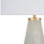 Lampe de table grise 22 po Alberic