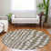 Premium Machine Washable Prisco Brown Rug