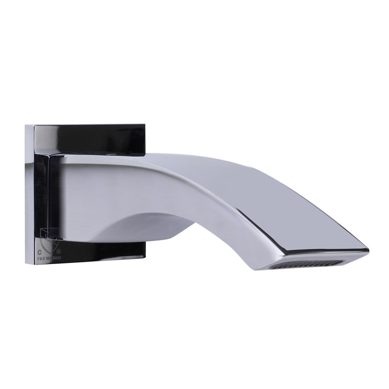 Wall Tub Spout, Polished Chrome