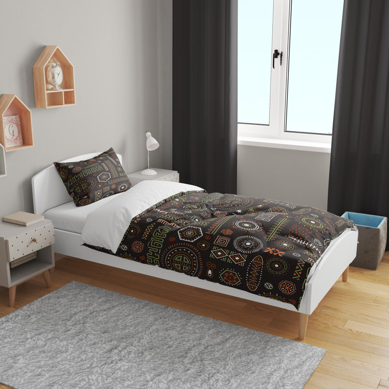 Abstract Duvet Cover, King Duvet Cover + 2 King Shams