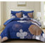 Ensemble d'édredon floral 7 pièces avec draps en microfibre et taies d'oreiller-122607932-122607937