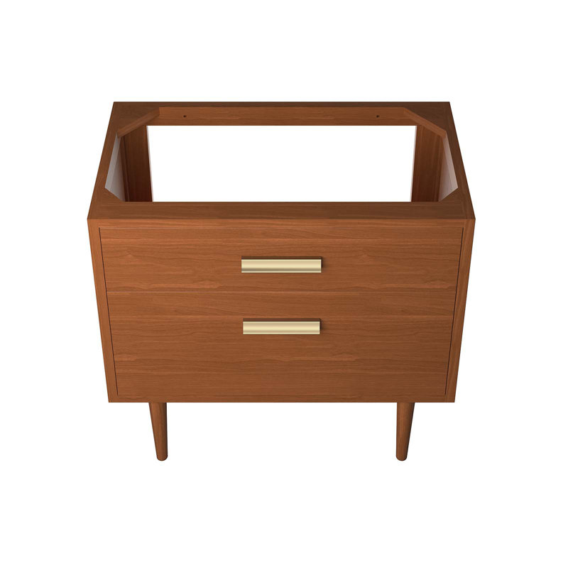 Modway Cassia 35'' Single Bathroom Vanity Base Only in Natural
