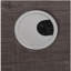 Meuble télé mural, console flottante de rangement pour salon ou bureau à domicile, gris foncé