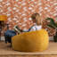 Velvet Bean Bag Chair-1318394584