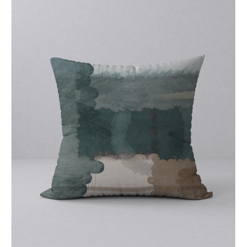 Magnifique housse de coussin carrée séduisante/insert, 18 po x 18 po