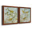 Aviaire jardin I - ensemble de 2 peintures sur toile encadrées-1649059638-1649059633