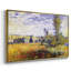 Vetheuil par Monet, reproduction d'art sur toile-92482346-92482343