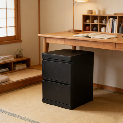 Black Double Drawer Storage Cabinet Stainless Steel Outdoor Kitchen Islands