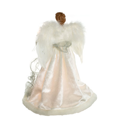 14'' Fabric Lighted Tree Topper